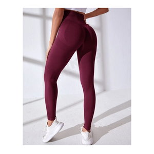 High Quality Custom Design Exercise Running Sports Workout Yoga Fitness Slim Fit Gym Yoga Leggings For Women - Product Image 5