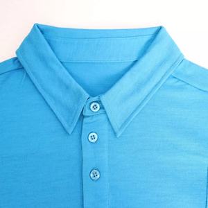 Polo de Golf para hombre de algodón 100, Polo bordado en blanco, poliéster de alta calidad, cantidad para hombre, cuello alto personalizado, OEM Anti - Product Image 4