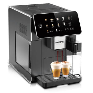เครื่องชงกาแฟเอสเพรสโซไฟฟ้าควบคุมด้วยหน้าจอสัมผัสคุณภาพสูงรุ่นใหม่ สำหรับใช้ในบ้าน ผลิตจากสแตนเลสอัจฉริยะ - Product Image 1