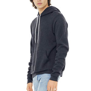 Bella + Canvas Adultos Unisex Sudadera con capucha (Gris oscuro)-UTPC3874 Bella Canvas 3739 Unisex Poly-Cotton Fleece 9602 Sudadera con capucha - Product Image 1