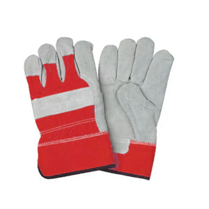 ถุงมือทำงานหนังวัวแท้แบบเรียบสำหรับผู้ชายและผู้หญิงของ Canadian Rigger ป้องกันไฟฟ้าสถิตย์ ป้องกันการสั่นสะเทือน ป้องกันการกระแทก ป้องกันการบาดเจ็บ - Product Image 4