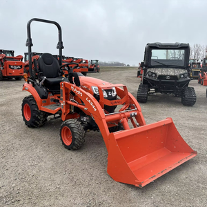 Mini Tractor Kubota BX23S 4WD con Cargador Frontal y Retroexcavadora |   Tractor Agrícola Compacto de 23 HP, Tractor Subcompacto 4x4 con Cargador - Product Image 3