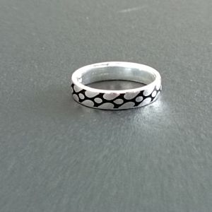 Anillo liso de Plata de Ley 925 sólida, joyería de banda simple hecha a mano para uso diario, proveedor de exportación al por mayor a granel - Product Image 6