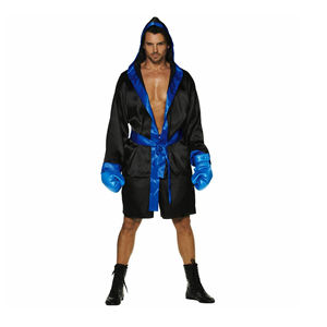 Bata de boxeo de algodón y satén con logotipo personalizado de alta calidad, batas recién llegadas - Product Image 5