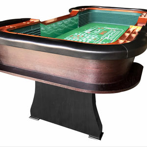 High Quality Customisable Logo High-End Mahjong Gambling <b>Table</b> Heavy <b>Craps</b> <b>Table</b> with <b>Felt</b> Design Pattern Colours for Casino Use - Product Image 1