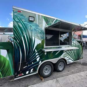 Remolque de Comida de Aluminio de Alta Calidad con 4 Ruedas, Camión Rápido para la Venta Ambulante, con Motor Integrado y 2 Años de Garantía - Product Image 3