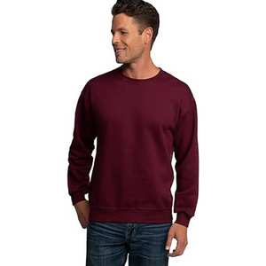 เสื้อสเวตเตอร์กีฬาผ้าฝ้าย100% 360ก. สำหรับผู้ชายคอกลมถักและมีซับในสำหรับฤดูใบไม้ร่วง - Product Image 1