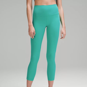 Mallas de entrenamiento para mujer con logotipo personalizado 2024, pantalones ajustados sexis de punto de secado rápido transpirables de cintura alta para mujer - Product Image 4