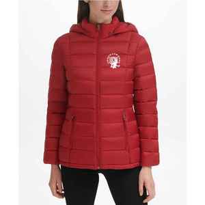 Chaqueta Acolchada Reversible Unisex de Alta Calidad al por Mayor, Rellena de Poliéster, Impermeable, Ecológica, con Capucha Desmontable y Cuello, Talla Grande - Product Image 5