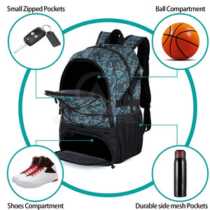 Bolsa de Baloncesto de Tela Resistente de Primera Calidad, Amplio Espacio de Almacenamiento, para Entrenamiento, Práctica y Uso Diario - Product Image 2