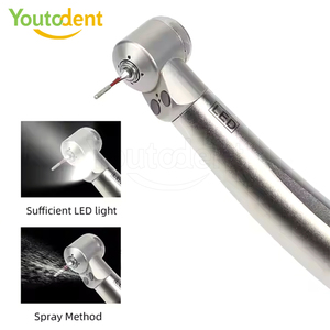 Manipolo Elettrico Dentale per Bambini, Testina Piccola a 4 Fori, Kit Turbina in Acciaio con LED, Mini Testina con Doppia Illuminazione Youtodent CE - Product Image 4