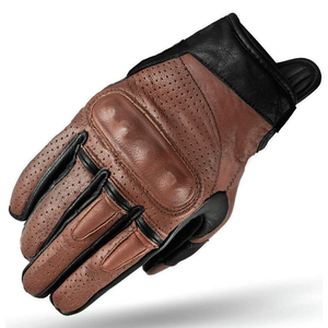 Motorbike White Vented Genuine Leather Sports Gloves Motorcycle Auto Racing Knuckel Protection Unisex Cycling Gloves - Product Image 5