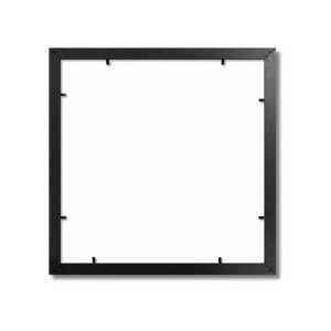 Cadre photo carré noir 40x40 cm, support d'affichage pour affiche - Product Image 4