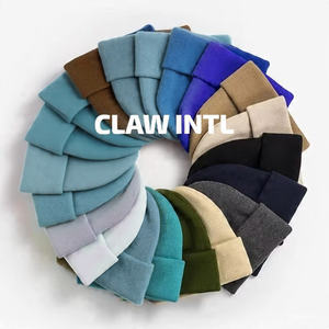 OEM <b>mens</b> Custom Embroidery logo Beanies Cap Knit Designer <b>Winter</b> <b>Hat</b> Satin Silk Beanie <b>Hat</b> - Product Image 1