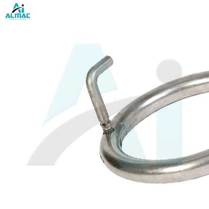 ALMAC Anneau de nez de taureau réutilisable en acier inoxydable avec goupille à vis résistant aux intempéries pour les activités d'élevage en plein air - Product Image 5