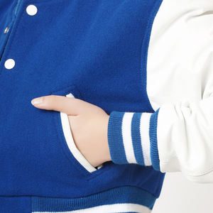 Veste de baseball courte personnalisée pour femmes, tendance, style streetwear, vêtement d'extérieur léger, vente en gros - Product Image 6