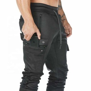 Pantalones Deportivos de Moda para Hombre, Diseño Nuevo, Casuales, de Lona, con Seis Bolsillos Grandes, Estilo Deportivo, Ajustados, para Correr - Product Image 5