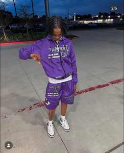 Ensemble survêtement d'été Streetwear personnalisé sweat-shirt brodé pantalon en nylon coupe-vent pantalon et short pour hommes survêtement - Product Image 4