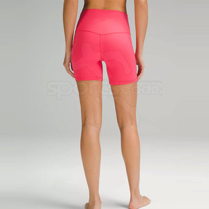 Shorts Deportivos de Mujer de Primera Calidad, Transpirables, Ecológicos, Antiarrugas, de Spandex/Poliéster, Cintura Media, Cómodos - Product Image 5