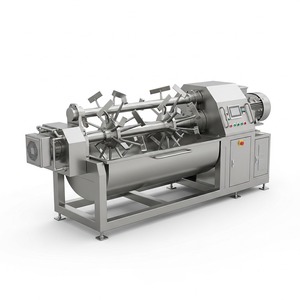 Mélangeur à palettes à double arbre horizontal, machine à mélanger les poudres, moteur électrique en acier inoxydable, puissance 22 kW, durable, haute efficacité - Product Image 5