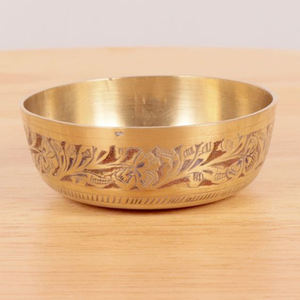 Bol à fruits en laiton de grande taille, de la meilleure qualité, fabriqué en Inde. - Product Image 3