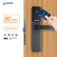 Cerradura de Puerta de Hotel con Tarjeta RFID Orbita con Certificado CE, Alta Calidad y Precio Económico, con Software de Gestión Gratuito