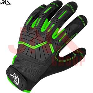 Vente en gros Gants de mécanicien en cuir robustes sur mesure TPR de haute qualité anti-coupures et anti-dérapant quantité minimale de commande bas - Product Image 5