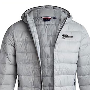 Best Selling Winter Warm Fashion Outdoor Casual Insulated Breathable Eco-Friendly Hooded Men's Front Logo Premium Urban Puffer - Product Image 5