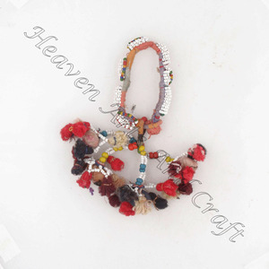 Pulsera Banjara Vintage rara Vintage/pulsera de banda de brazo Tribal Banjara antigua o tobillera pulseras gitanas antiguas para mujer - Product Image 2