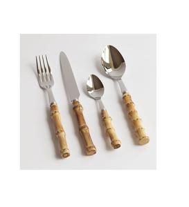 Manufactures et fournisseurs de couverts design vintage ensemble cuillère fourchette couteau prime qualité en bois et en acier inoxydable ensemble de couverts - Product Image 6