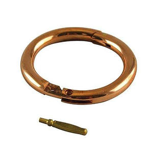 แหวนจมูกวัวทำจากสเตนเลสสตีลอุปกรณ์สำหรับสัตวแพทย์ปรับแต่งได้ - Product Image 1