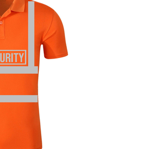 Veste de sécurité à manches longues en gros, OEM, séchage rapide, haute visibilité, réfléchissante, ANSI classe 1, imperméable, vêtements de travail, construction, industrie du parium - Product Image 3