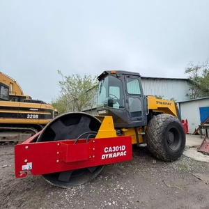 รถบดถนนมือสอง Dynapac CA301D 12 ตัน ราคาแข่งขัน อุปกรณ์หนัก ประสิทธิภาพเสถียรสำหรับโครงการก่อสร้างระดับโลก - Product Image 1