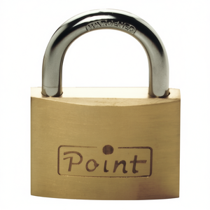 Cylinder Bicycle <b>Padlock</b> 500 30 mm Brass Keyed Differently 30 mm Lock Body Width - Product Image 2