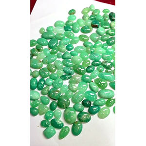 154 piezas de crisoprasa Natural 12mm a 20mm cojín Octágono de pera ovalada cabujón 1280 Cts lote Iroc ventas piedras preciosas cabina US $77 todo - Product Image 3