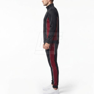 Ensemble de survêtement de course professionnel pour hommes, veste de sport respirante, pantalon assorti, vêtements d'entraînement légers pour le fitness - Product Image 4