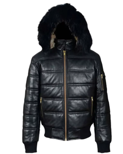 veste en cuir - Product Image 1