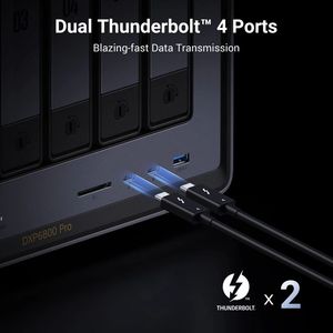 Nuevo UpGREEN DXP6800 Pro NAS de Escritorio de 6 Bahías, CPU Intel I5 1235u de 10 Núcleos, 8GB de RAM DDR5, Almacenamiento Conectado a la Red, Sin Discos, UGREEN en Stock - Product Image 4