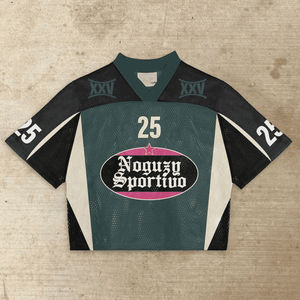 Camiseta de fútbol americano con estampado de alta calidad, camiseta de malla de equipo de fútbol con el logotipo de su equipo, camiseta de malla de fútbol - Product Image 6