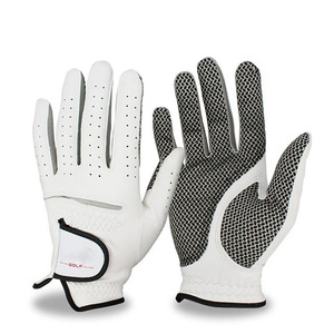 Gants de golf respirants antidérapants personnalisés pour hommes Fermeture à bouton Haute qualité Peau de mouton pour les sports de plein air Main gauche-Marque personnalisée - Product Image 3