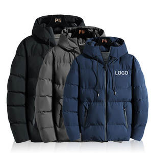 Modèle personnalisé hiver hommes veste 100% Polyester rempli bouffée coupe-vent bulle veste rue mode femmes doudoune - Product Image 2