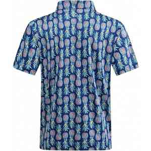 Chemises d'été à manches courtes pour hommes, nouvelle mode, jersey polyester/coton, séchage rapide, écologiques, 220g, style gothique, vente en gros - Product Image 3