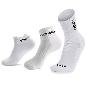 Antibacterial Breathable Towel Bottom Socks Men's Ankle Socks Anti <b>Odor</b> Running Socks - Product Image 4