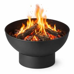 Premium Modern Steel Fire Pits Fire Bowl Natural <b>Gas</b> Portable <b>Outdoor</b> Patio <b>Heater</b> up to 9999 BTU for Family Bonfires - Product Image 1