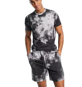 Conjunto Deportivo de Dos Piezas para Hombre, Corte Ajustado, Ecológico, Estilo Urbano, Verano, con Logotipo Personalizado, Pantalones Cortos Deportivos y Sudadera con Capucha, Talla Grande 2026 - Product Image 3