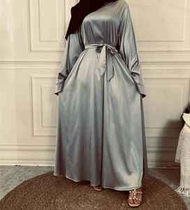 2025 dernière conception islamique à la mode femmes Abaya respirant léger Vintage à manches longues robe musulmane Plus traditionnel - Product Image 1