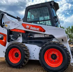 Bobcat Skid chỉ đạo T770 theo dõi loader máy móc xây dựng bánh mini Skid chỉ đạo Bộ nạp bobcat DIESEL điện