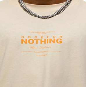 Venta al por mayor personalizada hombres Boxy Camiseta 100% algodón de gran tamaño pesado Vintage Stone Wash Drop Shoulder Streetwear de punto - Product Image 3