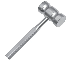 Mazo Mead de acero inoxidable 240 mm 9,12 "40mm Mango Peek 900 g 550 G Implante Dental Mead Mallet - Product Image 2