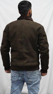 2026 Top Leather <b>Jacket</b> 100% Sheepskin <b>Suede</b> <b>Jacket</b> OEM Clothing Winter Collection Custom Logo Luxury Fashion <b>Jacket</b> Unisex - Product Image 2